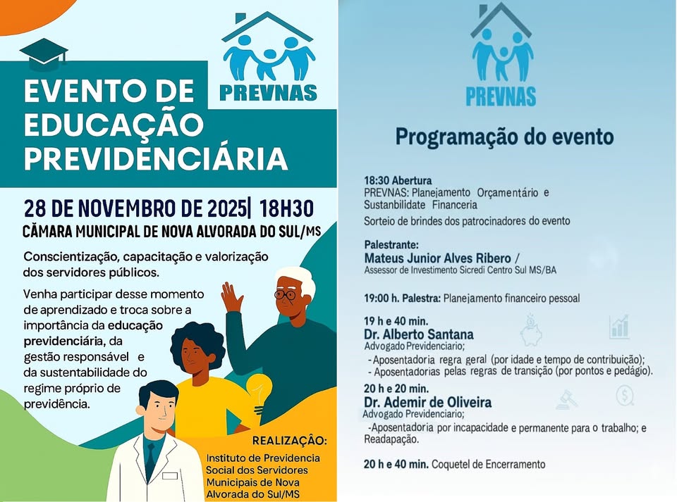 Educação Previdenciária 28/11/2025, no Plenário da Câmara